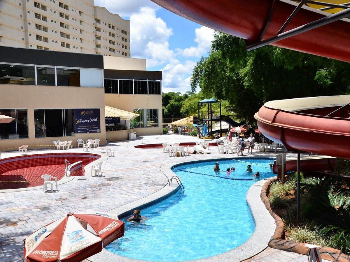 Apartamento Golden Dolphin Grand Caldas Novas Exterior foto