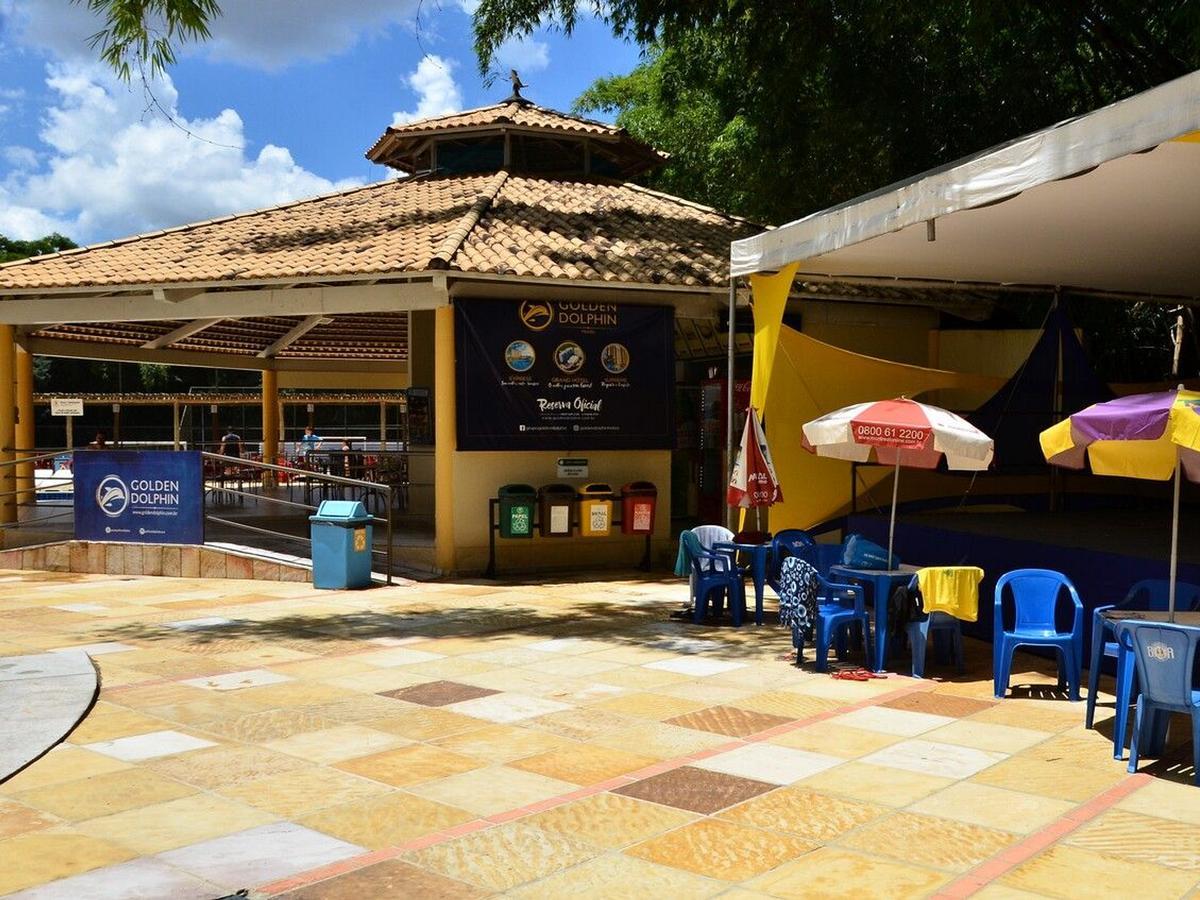 Apartamento Golden Dolphin Grand Caldas Novas Exterior foto
